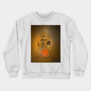 Genie Out Of The Bottle: Eve, Painted Crewneck Sweatshirt